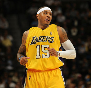 Re: Photoshop Carmelo Anthony In A Lakers Jersey?