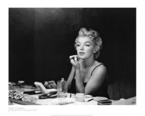 Marilyn Monroe backstage Rumor: Marilyn layered Active pHelityl cream ...
