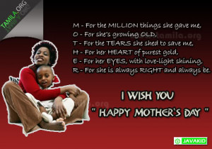 Happy Mother`s Day & Meaning of The Word, Mother