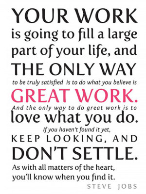 Just Saying... {Steve Jobs}