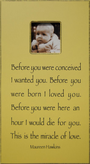 This is true regarding my children.