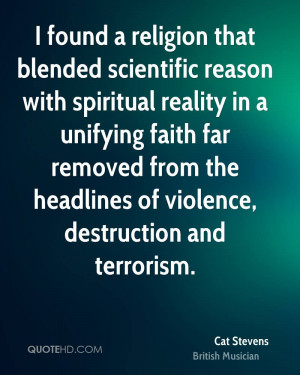 found a religion that blended scientific reason with spiritual ...