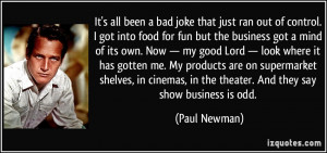 Are you fan of Paul Newman?