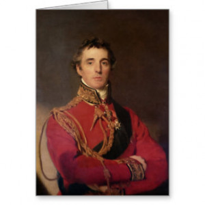 Portrait Arthur Wellesley , 1st Duke Wellington Cards