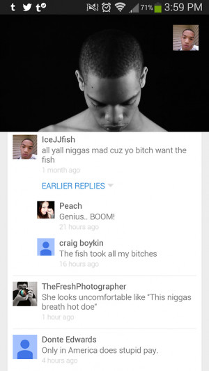 Now I don’t know if this dude is serious or if he’s playing? Does ...