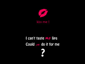 quote,quotes,saying,words,funny,fun,lips,red,kiss,valentine's day,love ...