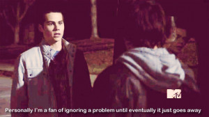 teen wolf #stiles #teen wolf gif #story of my life #gpoy #quote #life ...