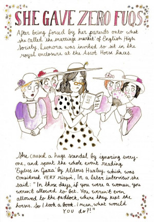 Leonora Carrington - historical badass, illustrated in Rookie