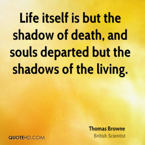 Thomas Browne Death Quotes
