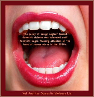 Yet Another Domestic Violence Lie