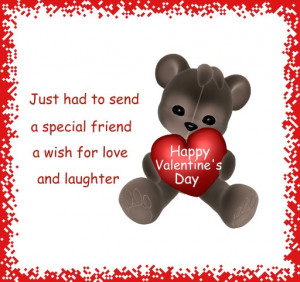 Wish for Love and Laughter on Valentine's Day!