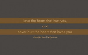 Nkemjika linus the heart quote