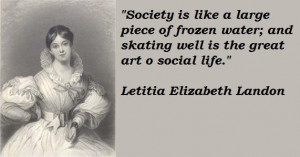 Letitia elizabeth landon famous quotes 1