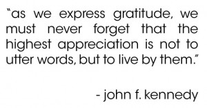 Three Special Ways of Expressing Gratitude