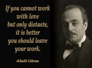 Your Attitude Khalil Gibran