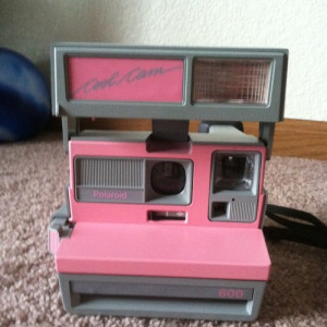 Polaroid Camera 600 Pink Vintage polaroid pink cool cam