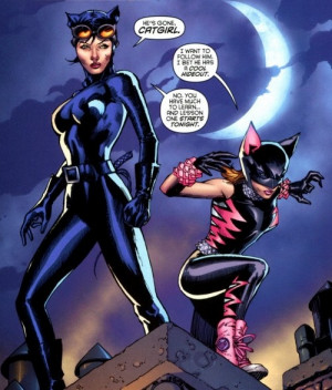 Catgirl's first night out on the prowl with Catwoman.