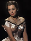 Olivia De Havilland bio, pin up, links to movies, quotes, photos