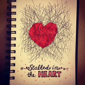 stabbed in the heart