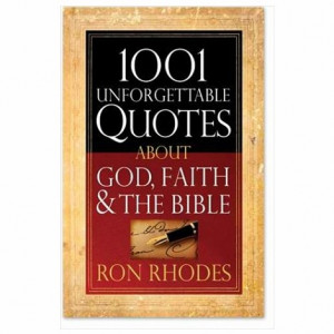 Harvest House Publishers 288480 1001 Unforgetable Quotes God Faith ...