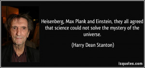 More Harry Dean Stanton Quotes