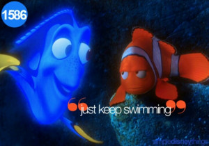 Keep Calm And Just Swimming
