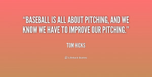 Baseball All About Pitching...