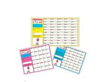 FOOTBALL SCRATCH CARDS, fundraising, team cards, scratch panel cards ...