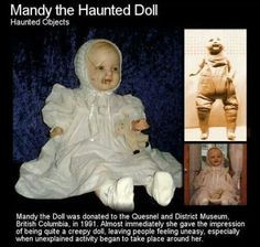 mandy haunted doll more ghosts stories creepy vintage dolls haunted ...