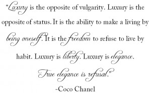 When Fashion and Wisdom met Coco Chanel