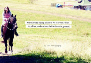 bond between horse and rider quotes