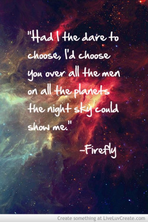 best firefly quote, love this show.