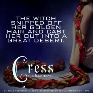 Cress by Marissa Meyer came out on February 4, 2014! Are you planning ...