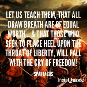 The End of #Spartacus… The Portrayal of a Man who fought to the ...