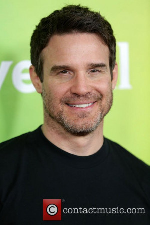 Eddie McClintock Celebrities pose at 2014 NBCUniversal Summer Press