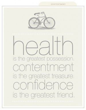 Health Quote. Inspirational.