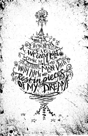 Meet Me On Christmas Eve - Sage Francis by Sarah Jane Coleman, via ...