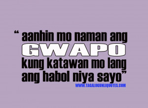 aanhin mo naman ang GWAPO kung katawan mo lang ang habol niya sayo