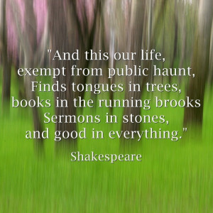 As You Like It, Shakespeare.