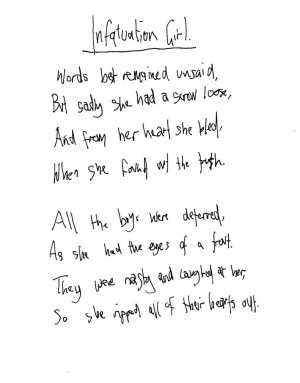 Poems That Make You Think Hd Infatuation Girl Poem By ...