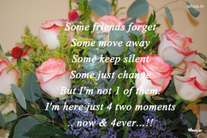 Happy Friendship Day Quote And Flowers Bouquet HD Wallpaper For ...
