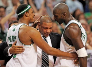 Doc, Pierce, and KG discuss 'silly' trade rumors