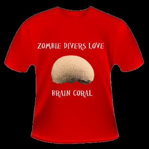 Zombie Divers Love Brain Coral