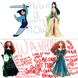 Disney Princess My thoughts on the Merida redesign