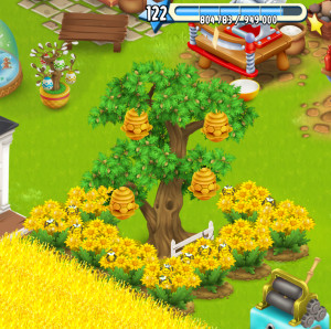 of the bushes is plenty to keep them at work