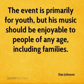 The event is primarily for youth, but his music should be enjoyable to ...