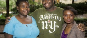 Medgar Evers College announced that four students were recently