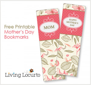 Mother’s Day Bookmarks & Coloring Sheet {Free Printable}