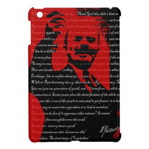 Lenin Marxist Quotes Soviet Revolution Bolsheviks iPad Mini Cases