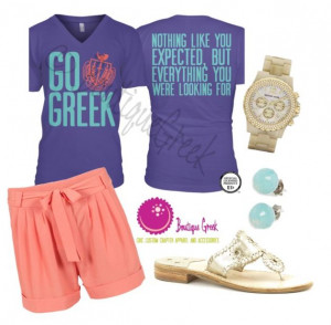 Go Greek Outfits – Panhellenic Expected Tee « Boutique Greek